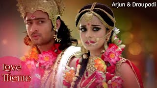 Arjun and Draupadi ❤️ Love ❤️ Theme  Star Plus Mahabharat  ArjunDraupadi❤️❤️ [upl. by Sherman]