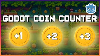 How to create a CoinScore Counter in Godot 43 [upl. by Mirth]