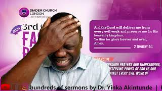 DAY 1  3RD QTR 2024 FASTING amp PRAYER 17TH SEPTEMBER 2024 DR YINKA AKINTUNDE [upl. by Lais]