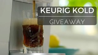 Keurig Kold Giveaway Make CocaCola at Home [upl. by Ymeraj109]