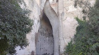 Ear of Dionysius Park of Neapolis Syracuse Sicily Italy Europe [upl. by Kelson]