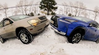 Lexus по бездорожью старый или новый [upl. by Price]