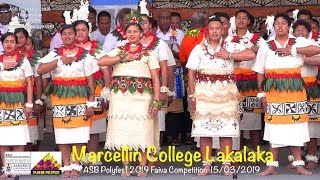 ASB Polyfest 2019 Marcellin College Lakalaka [upl. by Kama982]