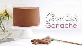 How to make amazing Chocolate Ganache  tutorial [upl. by Fronnia600]