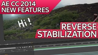 After Effects Tutorial Reverse Stabilization [upl. by Nina]