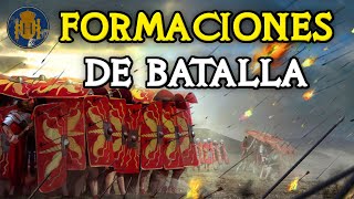 🦅 ¿CONOCES estas 7 FORMACIONES Romanas de BATALLA [upl. by Ozne]