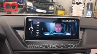 AXi8219 Equipo multimedia ANDROID para BMW X1 E84 [upl. by Haropizt]