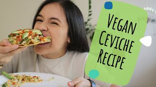 Vegan Ceviche Recipe  How to Make VeganPlantBased Ceviche [upl. by Dranreb328]