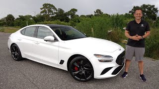 Is the 2023 Genesis G70 a BETTER performance sedan than a Mercedes AMG C43 [upl. by Martin919]