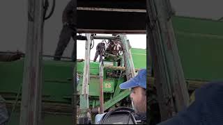 John Deere 6300 sacando el motor [upl. by Kitchen]