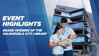 EVENT HIGHLIGHTS Grand Opening of the Valenzuela City Library [upl. by Cecilla]