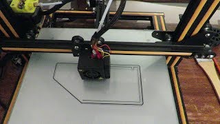 📌 CR10 3D Printer Bed using Manual Levelling first then a New GCode Levelling plus the First Print [upl. by Abrahan]