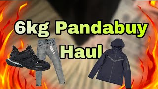 6kg Pandabuy Haul  Amiri Jeans Purple Jeans Balenciaga Tracks [upl. by Charley134]