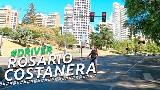 Driving Tour COSTANERA DE ROSARIO I SANTA FE I ARGENTINA I 4K VLOG [upl. by Madalena]