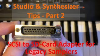 Using SDCards with old hardware samplers  ZuluSCSI  Roland XV5080 Akai Yamaha Emu [upl. by Dlonyar]