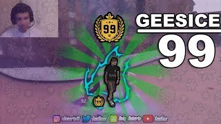 GEESICE 99 OVERALL REACTION ALL BADGES MAXED AND HOF  NBA 2K19 REP HAS TO BE BETTER [upl. by Sato112]