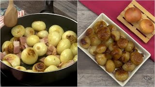 Cipolline caramellate il contorno perfetto per la tua cena [upl. by Au682]