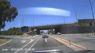 Red light runner and crash  Midland WA [upl. by Skillern]