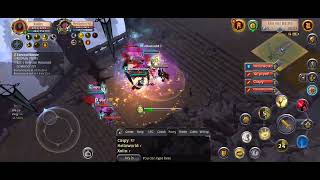 ETERNAL BATTLE HCE MAP 18 HEAL POV  Albion online [upl. by Drahnreb]