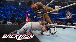 Bad Bunny vs Damian Priest  San Juan Street Fight WWE Backlash 2023 highlights [upl. by Naylor2]