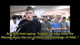 Fatih Seferagic  Surah An Nisa 155  160 with subtitles [upl. by Charlie]