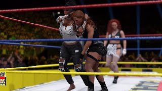 Over The Top PLE 5 Lulu Luv takes on Comdr Danielle [upl. by Sirc]