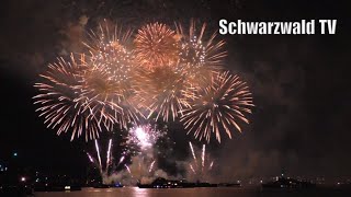 🚨🎆 Seenachtfest Konstanz Großes Höhenfeuerwerk am Bodensee  Kurzversion mit EpicMusik [upl. by Strauss316]