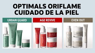 Línea Optimals Oriflame Anti Edad Anti Contaminación Anti Manchas [upl. by Oiramed]