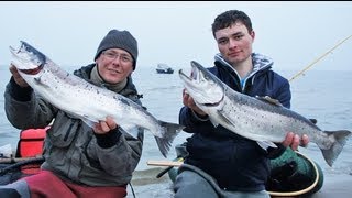 Angeln auf Meerforelle  Vom Belly Boat mit Gunnar Schade [upl. by Gracia]