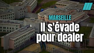 Il s’évade et se fait arrêter en plein deal à Marseille [upl. by Airdnaxila]