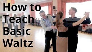 Workshop  How to do Basic Waltz for Beginners Ballroom Dance [upl. by Cindi]