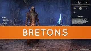 The Elder Scrolls Online Races  Breton [upl. by Wickham]