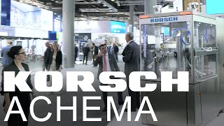 KORSCH at ACHEMA 2024 [upl. by Mulcahy]