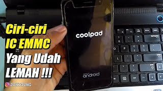 Ciriciri IC EMMC Yang Sudah RUSAK Pada HP Coolpad E570 [upl. by Arihsat]