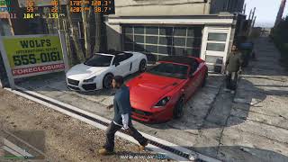 Grand Theft Auto V Msi gp 76 11800h 3070 Max Graphics Preset [upl. by Coretta937]