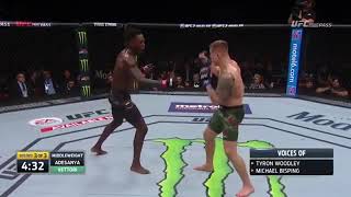 Marvin Vettori vs Israel Adesanya Full Fight Highlights [upl. by Winstonn]