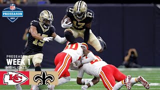 Kansas City Chiefs vs New Orleans Saints  2023 Preseason Week 1 Game Highlights [upl. by Nerland]