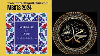 MBSTS 2024 Hadis tarihi ve usulü1 [upl. by Daryn406]