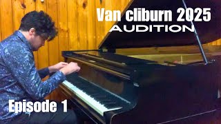 I am auditioning for the Van Cliburn piano comp 2025 [upl. by Otrevogir]