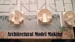 Making a 1100 scale architectural model [upl. by Avad]