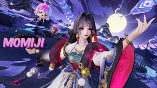 Onmyoji Arena 결전 헤이안쿄 Momiji모미지 Gameplay [upl. by Llenrup]