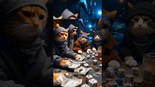 Ginger Cat 😺gang leader😈Fox🦊😎 catSukanta let catcat funny cartoon dog animals kitten viral [upl. by Kalman]