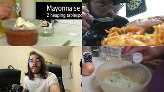 Penguinz0 horrible cooking reactions compilation [upl. by Vincelette432]