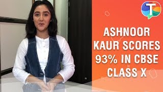 Ashnoor Kaur scores 93 in CBSE Class X results amp shares her happiness  Exclusive Interview [upl. by Cadell]