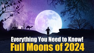 Full Moon 2024  Full Moon Calendar 2024  Astronomy Events 2024  its7EVEN [upl. by Patt721]