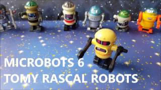 Micro Windup Robots 6  Windup Toy Collection [upl. by Ewall]