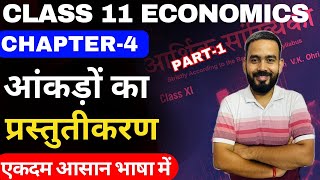 Class 11 Economics Chapter4 आंकड़ों का प्रस्तुतीकरण presentation of data  दंड आरेखवित्त आरेख [upl. by Roxie509]