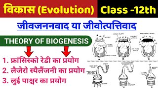 जीवन की उत्पत्ति Origin of life  जीव जनन वाद Theory of Biogenesis  Evolution class 12 biology [upl. by Weathers459]