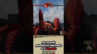 i got a KILLSTREAK 👑 as THE CRAB BOSS ⚔️🦀 roblox thestrongestbattlegrounds shorts [upl. by Kamaria]