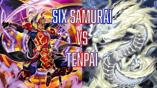 YUGIOH Six Samurai VS Tenpai LIVE DUEL [upl. by Clift]